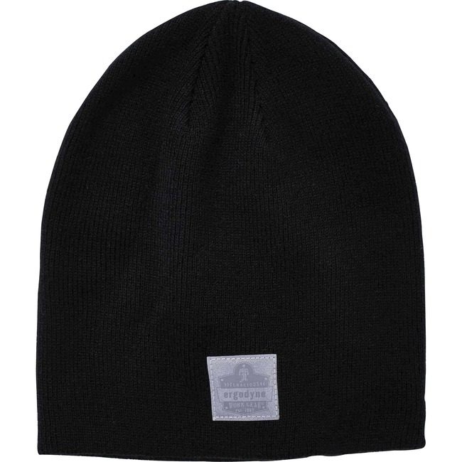 Ergodyne Ribbed Knit Beanie Black EGO16812
