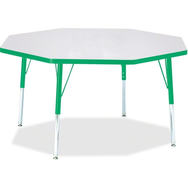 Jonti-Craft, Inc. Table Octagon 48X48 Gy/Gn JNT6428JCE119