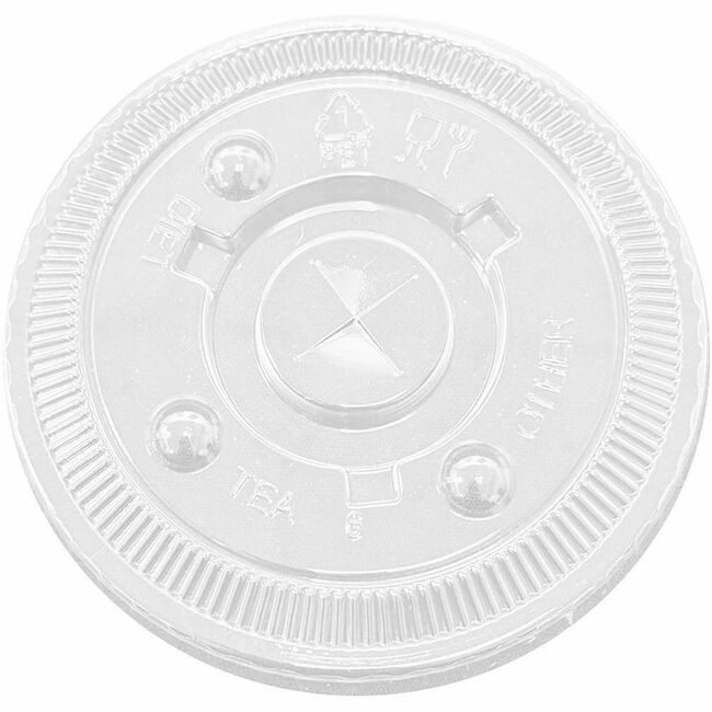 Genuine Joe Lid Papercup Clear 1000/CT GJO00317