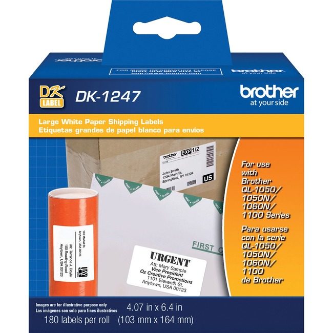 Brother International Labels Shipping Diecut Larg BRTDK1247