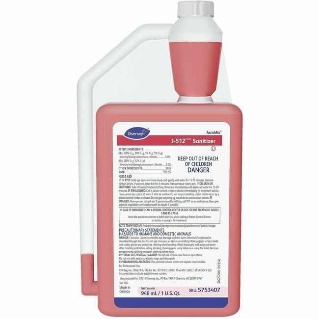 Diversey Sanitizer Foodsurf 32OZ DVO5753407