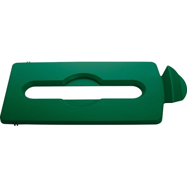 Rubbermaid Commercial Products Lid Paper Slimjim Green RCP2007886