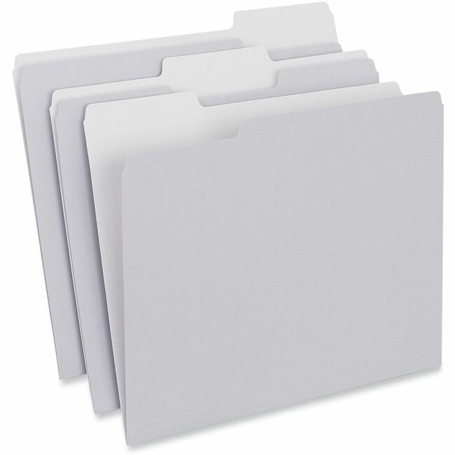 Universal Office Products Folder Letter 100BX Gray UNV18101