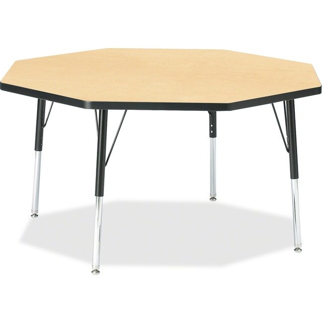 Jonti-Craft, Inc. Table Octagon 48X48 Mp/Bk JNT6428JCE011