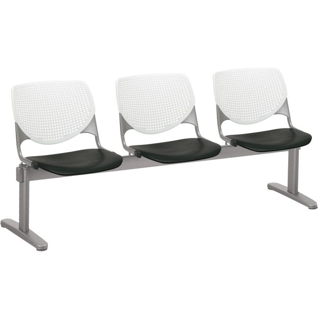 KFI Seating Beamseat 3SEAT White/Black KFI2300BEAM3810