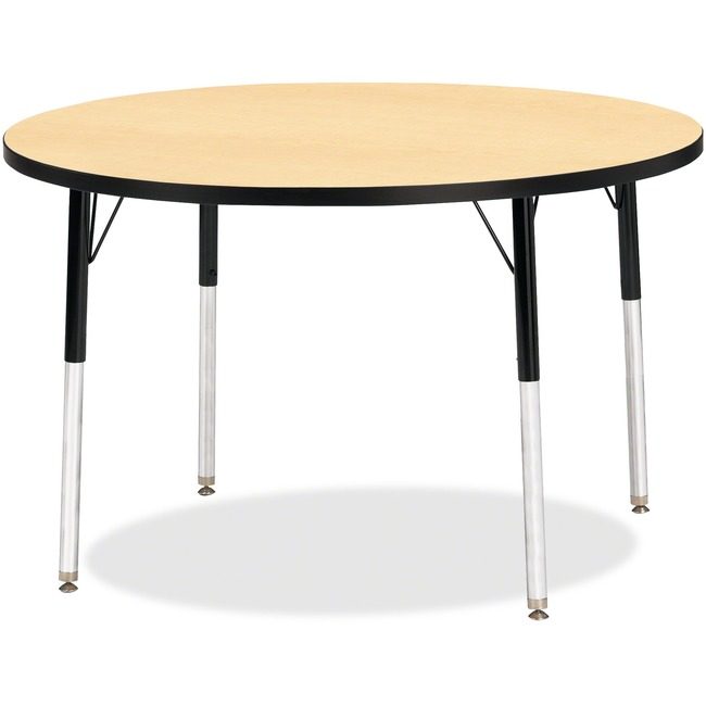Jonti-Craft, Inc. Table Activity 42"RND Mp/Bk JNT6468JCA011