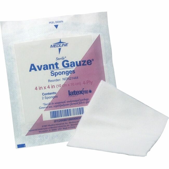 Medline Industries Gauze Avant Nonstrl 3"X3" MIINON25334