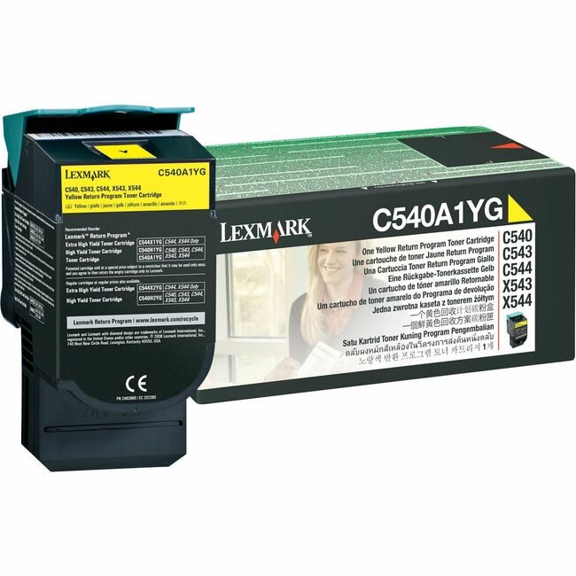Lexmark International Crtdg Prt Return Yw LEXC540A1YG