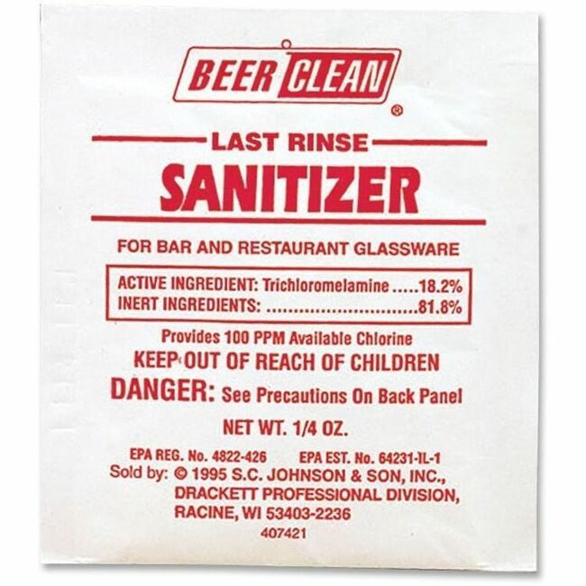 Diversey Sanitizer Lst Rins Beer Cln DVO90223