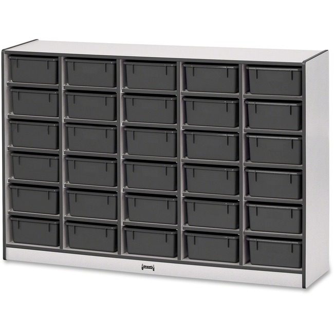 Jonti-Craft, Inc. Storage 30 TUB W/Bins Black JNT4031JCWW180