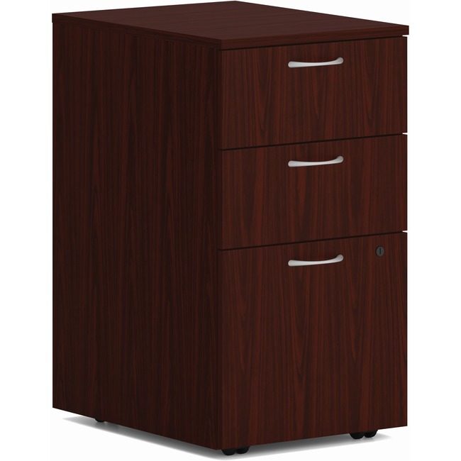 The HON Company Pedestal Bbfdrawer Tmhogny HONPLPMBBFLT1