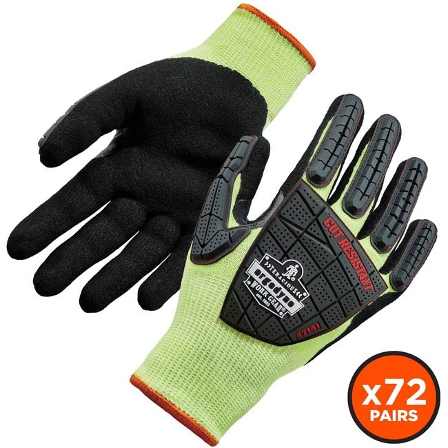 Ergodyne Glove Coated Dir A4 XL Lime EGO17835