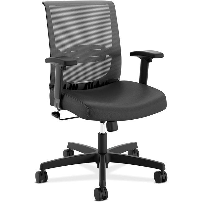 The HON Company Chair Task Adjarm Black HONCMS1AUR10