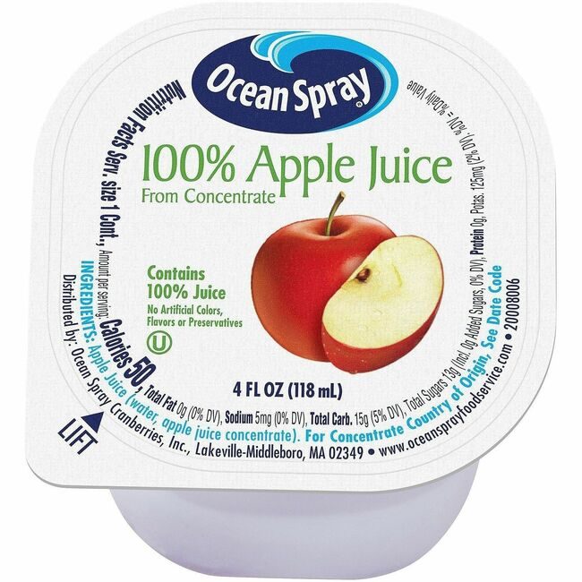 Varies / verify SKU SKU-LEVEL VERIFICATION REQUIRED Drink Ocn Spry Apple 48 Count GRR30700002