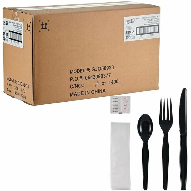 Genuine Joe Kit Hw Ps Black Fksnsp GJO58933