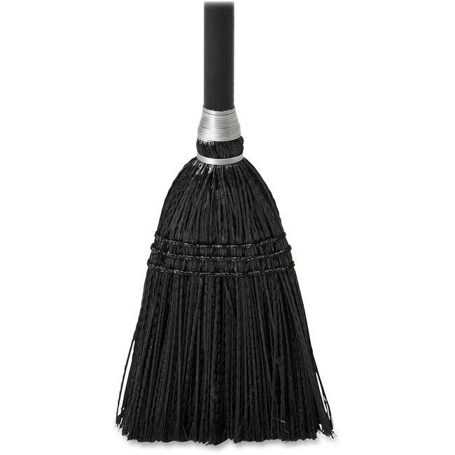 Rubbermaid Commercial Products Broom Manual Wood Black RCP2536