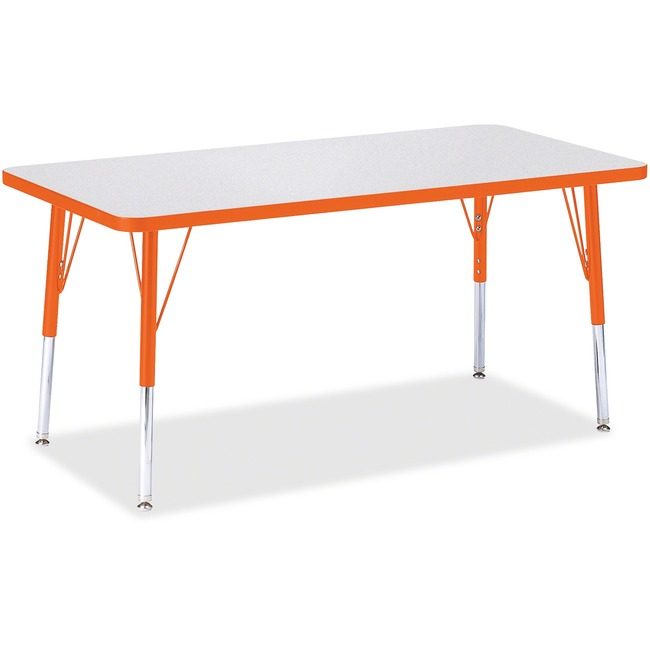 Jonti-Craft, Inc. Table Rectangle 24X48 Gy/Oe JNT6403JCE114