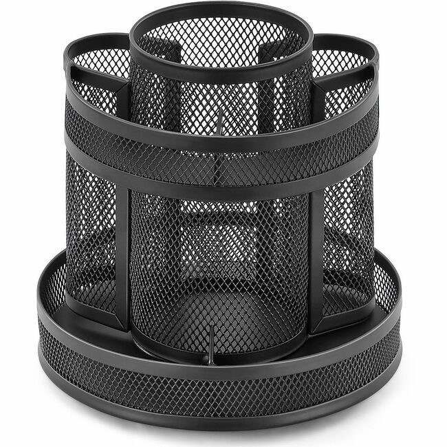 Lorell Organizer Mesh Rotary Black LLR84137