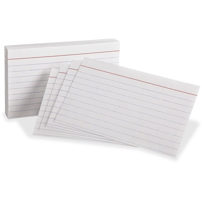TOPS Products / ACCO legacy Oxford Card Index Ruld 3X5 White 300 OXF10022