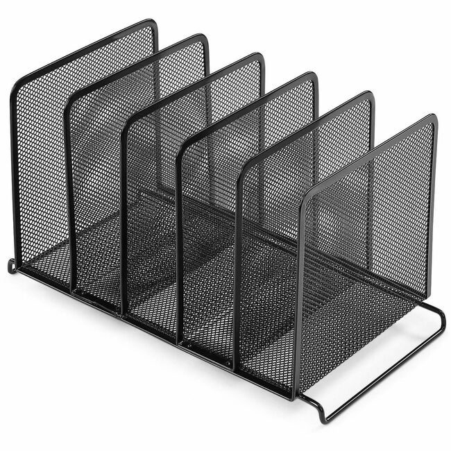 Lorell Sorter Mesh Stacking Black LLR84133