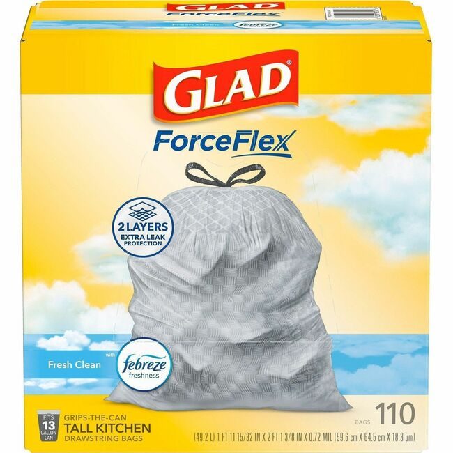 CloroxPro / Clorox The Clorox Company CloroxPro / Bag Kitc Frshodrs 13GL 110 CLO78563CT
