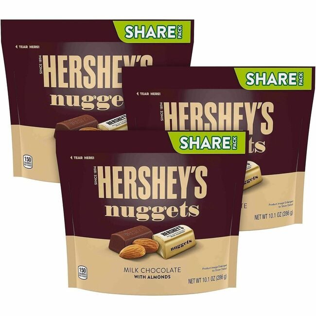Varies / verify SKU SKU-LEVEL VERIFICATION REQUIRED Candy Hrshy Nuggs 3 Pack GRR24600442