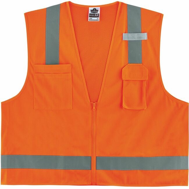 Ergodyne Vest Econo Surveyor Orng XS EGO24511
