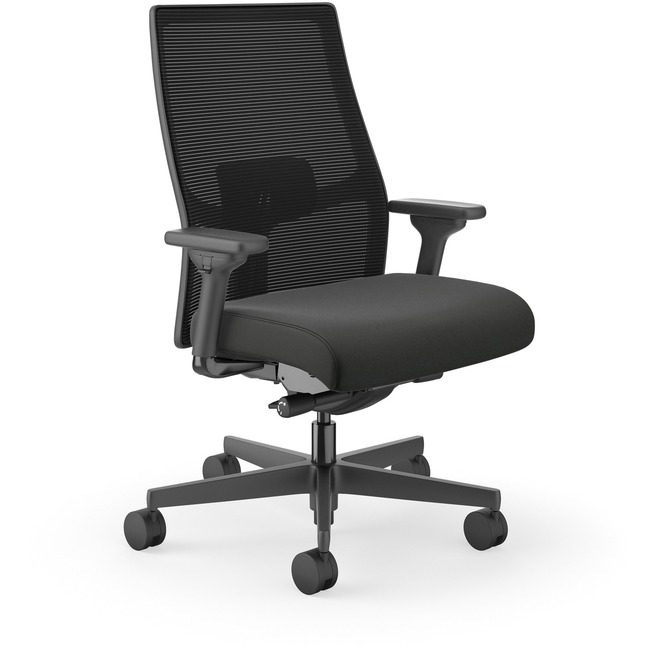 The HON Company Chair Task Bigtall Adjarm Black HONI2BTVMU10BTN