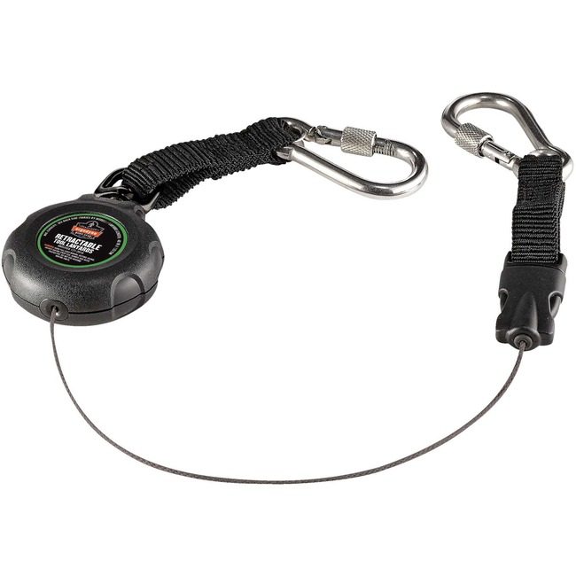 Ergodyne Lanyard Retractable Black EGO19300