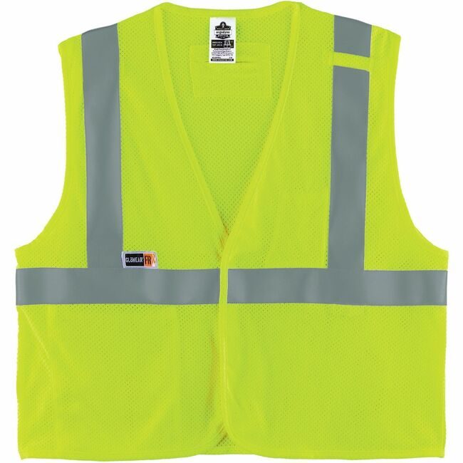 Ergodyne Vest Safety Fr Lime 4X/5X EGO21869