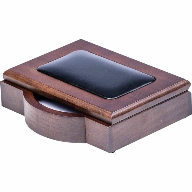 Dacasso Memo Hlder Lthr Walnut DACA8409