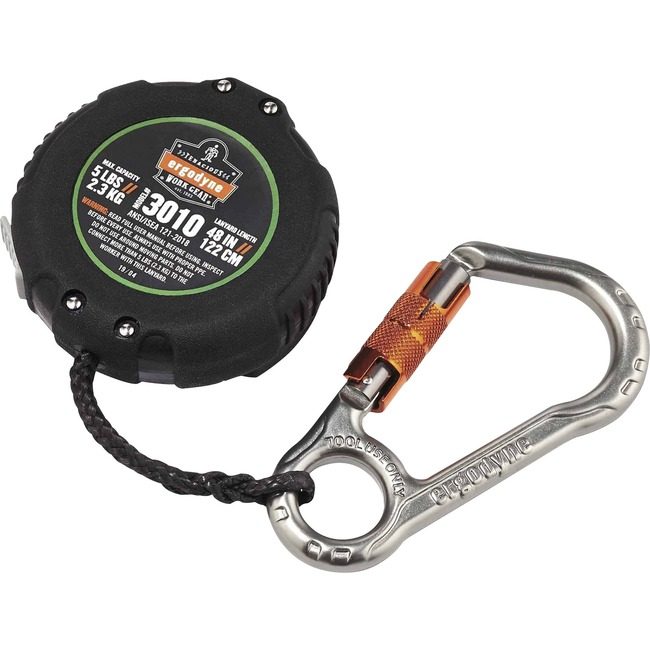 Ergodyne Lanyard Retractable Black EGO19310