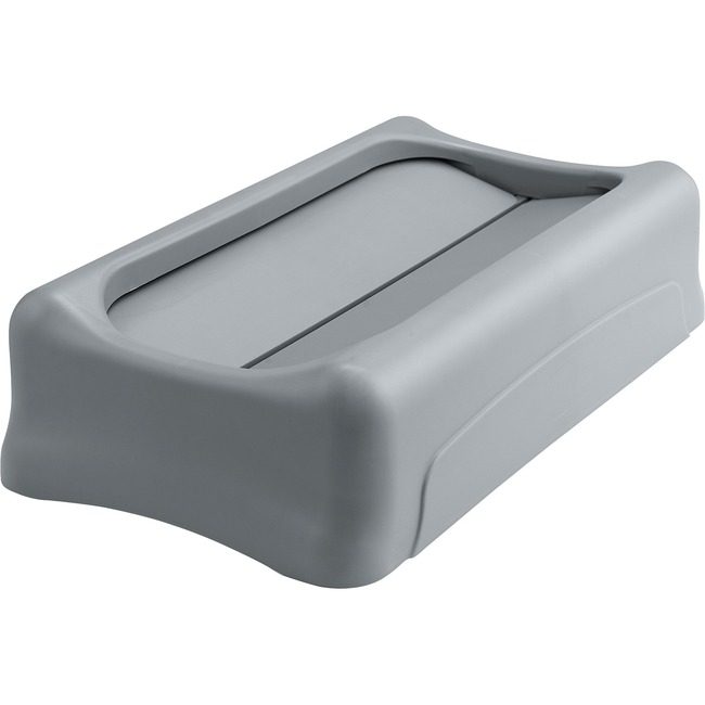Rubbermaid Commercial Products Top F/R3540 WASTEBASKET Gray RCP267360GYCT