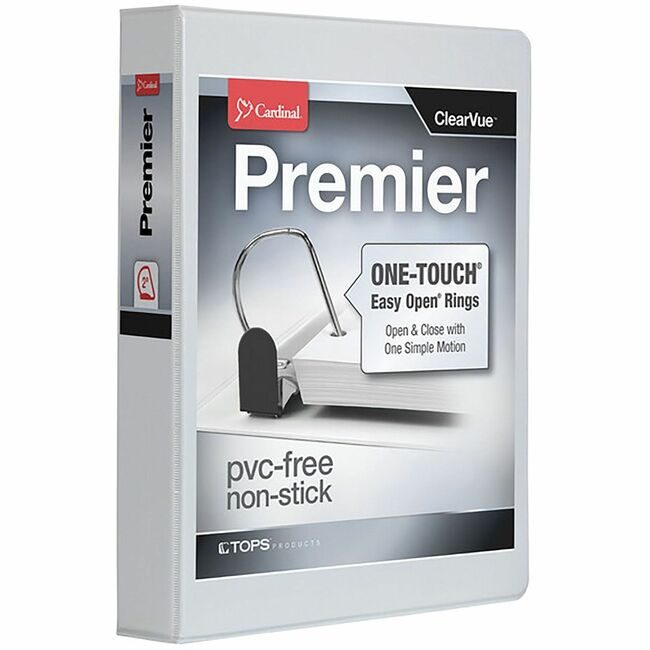TOPS Products / Cardinal Brands Binder Ezopen Slntd 2"WE CRD10320
