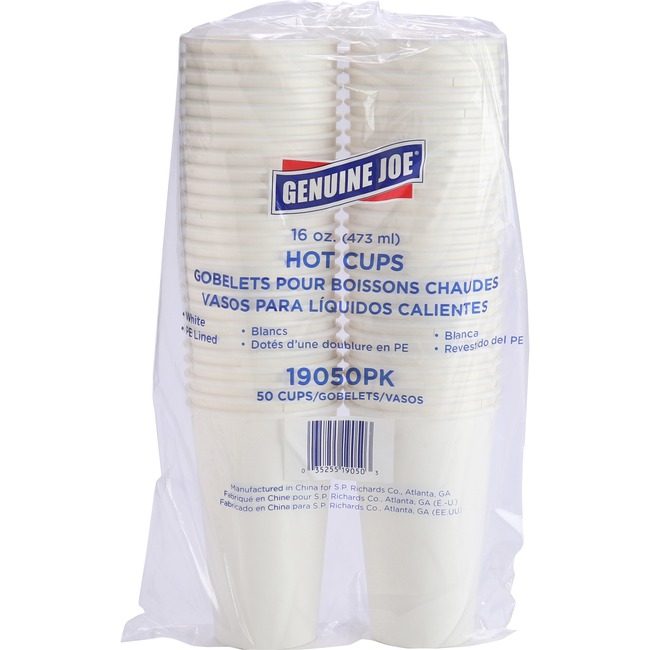 Genuine Joe Cup Single Hot 16OZ GJO19050CT