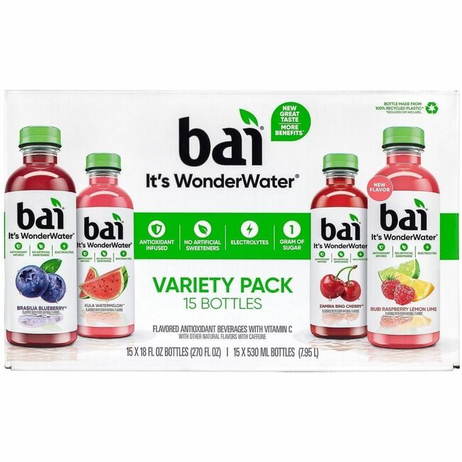 Varies / verify SKU SKU-LEVEL VERIFICATION REQUIRED Drink Bai Antiox Vry 15 Count GRR22000656