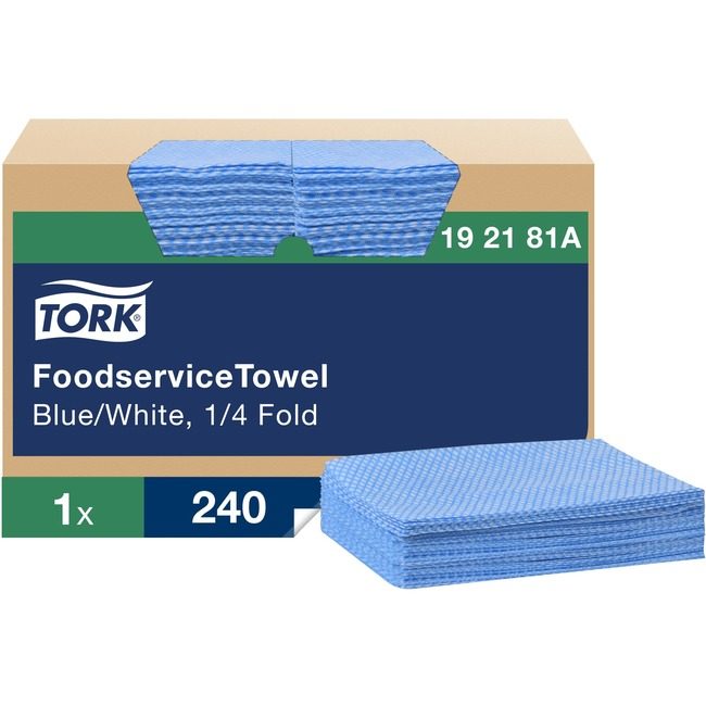 Essity Tork Wipers And Cloths 1PLY Blue TRK192181A