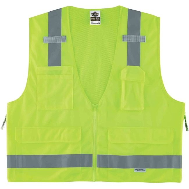 Ergodyne Vest Surveyors 4X/5X Lime EGO21429