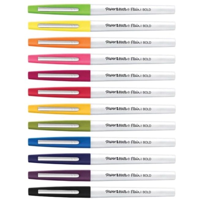 Newell Brands Paper Mate Pen Flair Creativ 12 Count Assorted PAP2125414