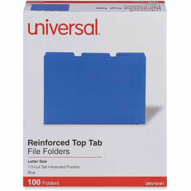 Universal Office Products Folder REINFORCE1/3LTR Be UNV16161