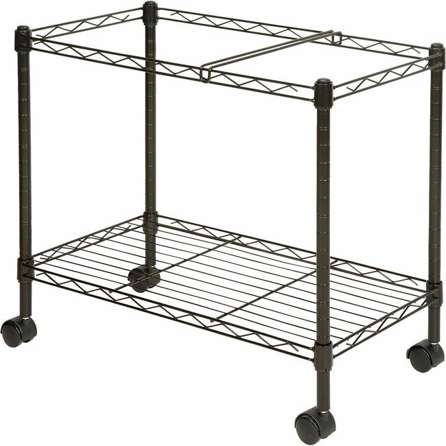 Lorell Cart Filing Ltr/Lgl Black LLR45651