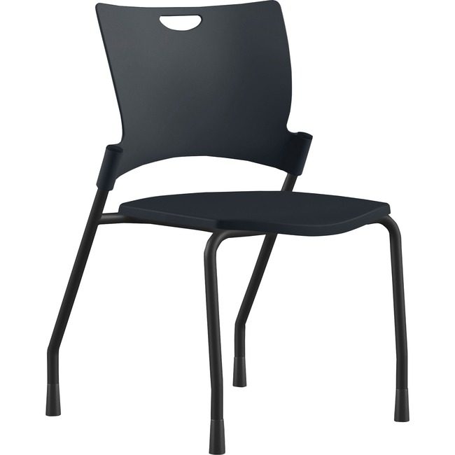 9to5 Seating Chair Stck Plastic 21" Bk/Bk NTF1310A00BFP01