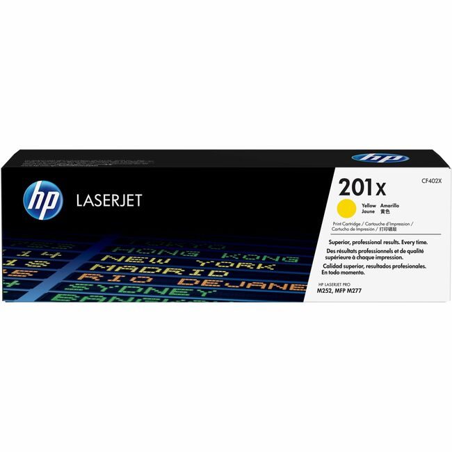 HP Inc. / Hewlett-Packard Crtdg Toner Yw ORIG 201X HEWCF402X