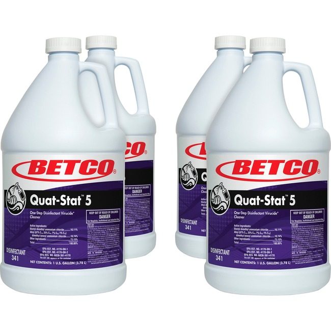 Betco Corporation Disinfectant Broad Spectrum BET3410400CT