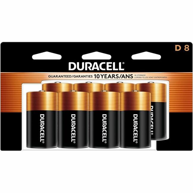 Duracell Battery Alka D 8 DURMN13RT8ZCT