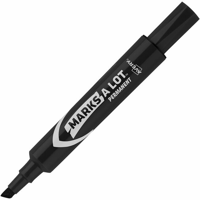 Avery Products Corporation Marker Perm Reg Chisel Black AVE07-888