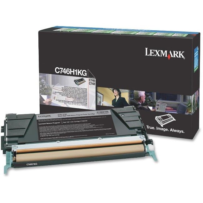 Lexmark International Crtdg Tonr C746 C748 Black 12K LEXC746H1KG