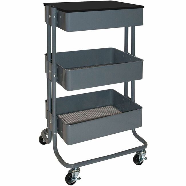 Vertiflex Products Cart Standing Workstn Gray VRTVF51025