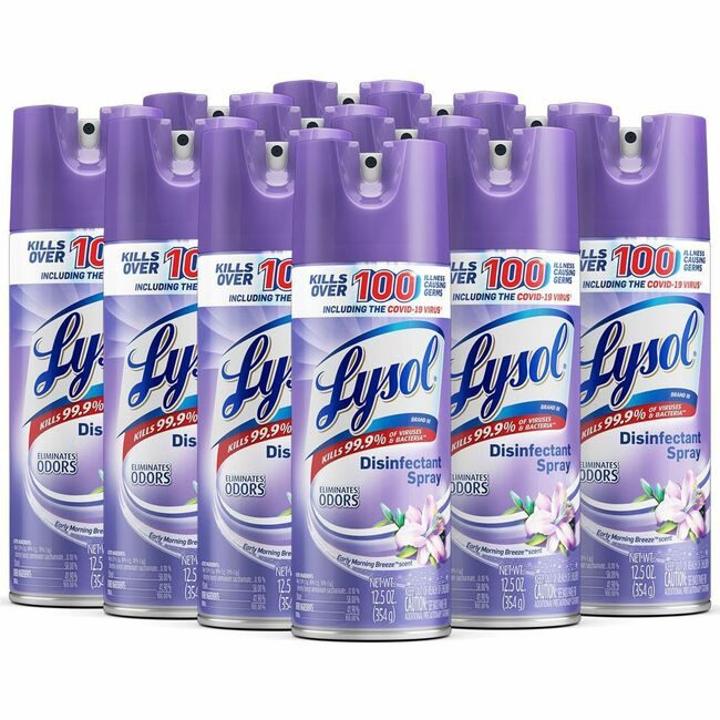 Reckitt Lysol / Resolve / Air Wick / Easy-Off / product-specific Disnf Spray Early Mrn 12.5O RAC80833CT