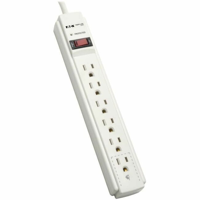 Tripp Lite by Eaton Protector Surge 6OUT 6FT Gray TRPTLP606